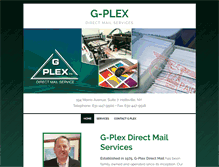 Tablet Screenshot of gplexdirectmail.com